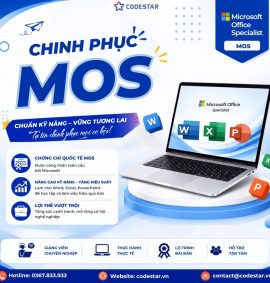 Khóa học MOS Online: Luyện thi tin học văn phòng | CodeStar