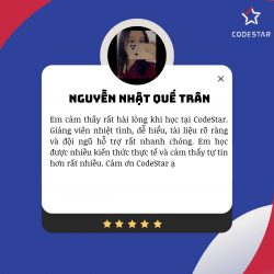 review-khoa-hoc-tester-codestar-2 Quế Trân review khóa học Tester tại CodeStar