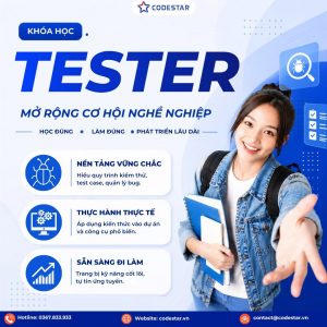 Khoá học Tester cho người mới - CodeStar